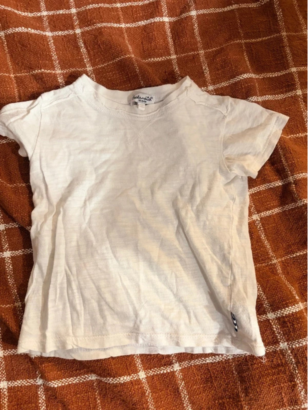 Plain white top 24mo girl